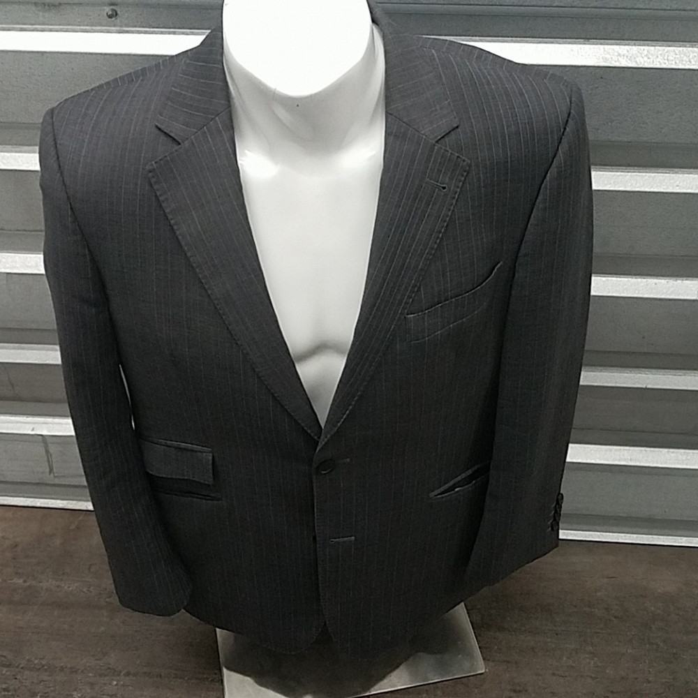 Mens gray Simon Carter blazer